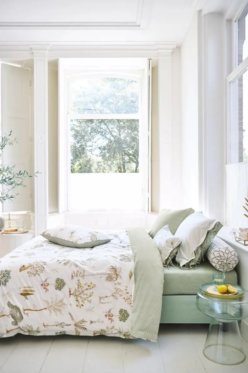 Sierkussen Quilted Giardini Di Frutta Wit