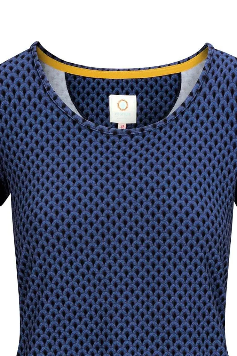 Sport Top Korte Mouw Suki Kobalt