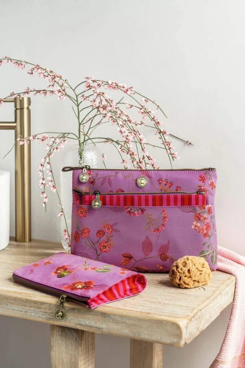 Toilettas Kawai Flower Combi Fuchsia