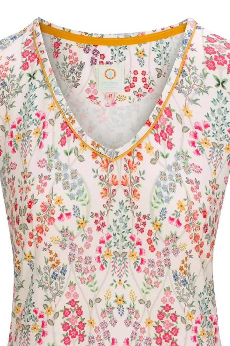 Top Korte Mouw Primavera Wit