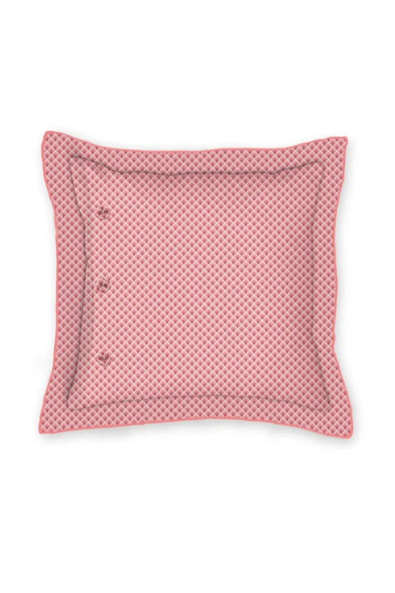 Vierkant Sierkussen Tokyo Blossom Lichtroze