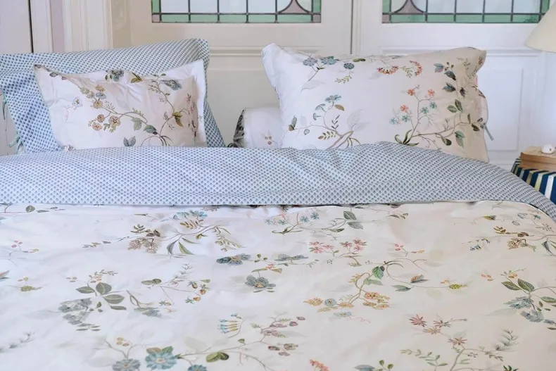 Vierkant Sierkussen Kawai Flower