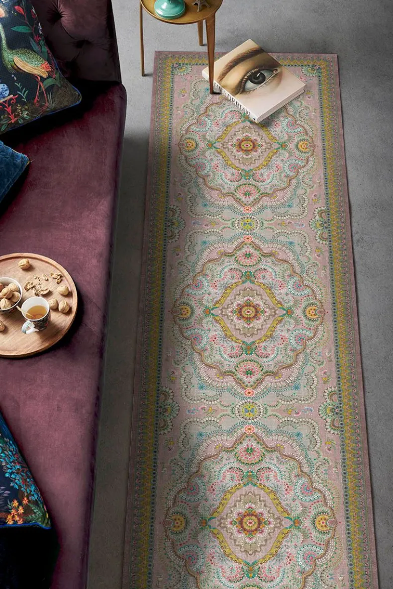 Vloerkleed Loper Majorelle By Pip Pastel Roze