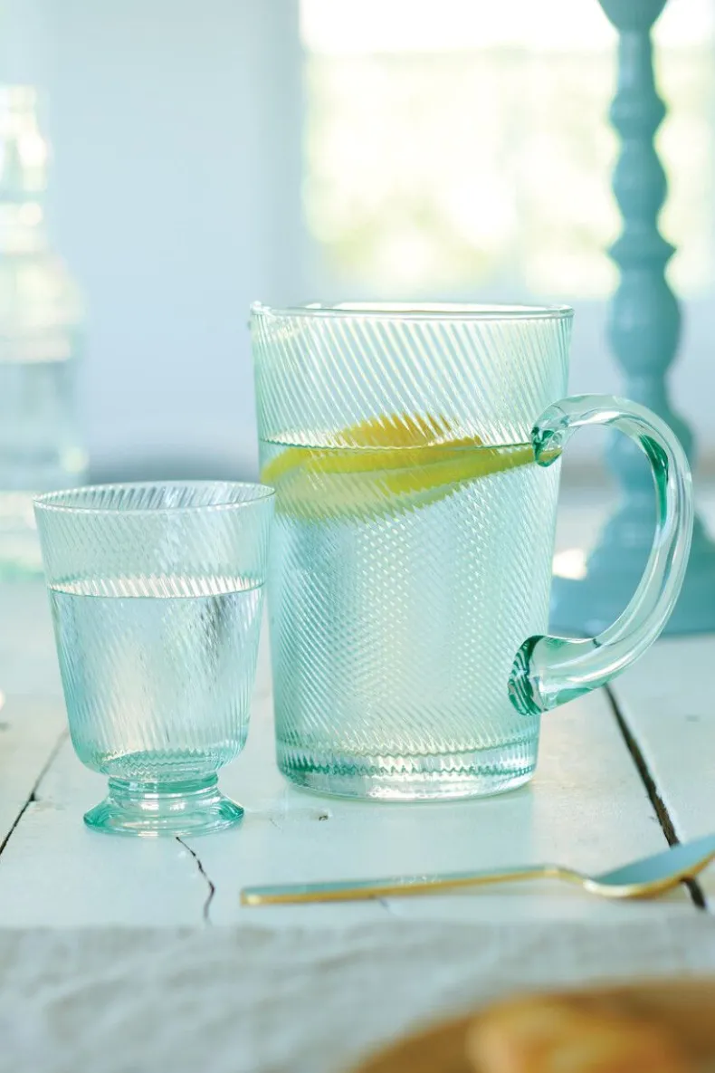 Waterkan Gedraaid Blauw