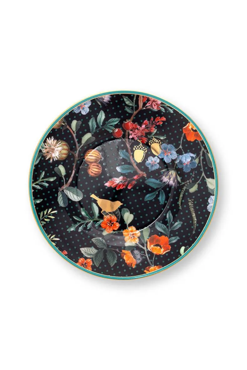 Winter Wonderland Petit Four Donkerblauw 12 Cm