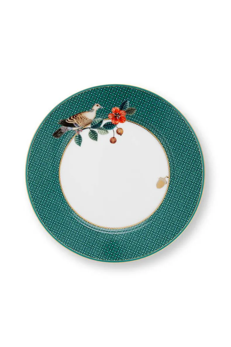 Winter Wonderland Gebaksbord Groen 17 Cm