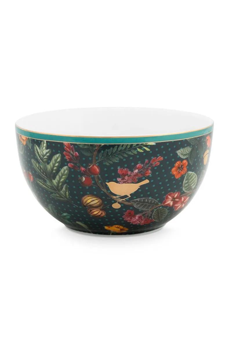 Winter Wonderland Kom Groen 12 Cm